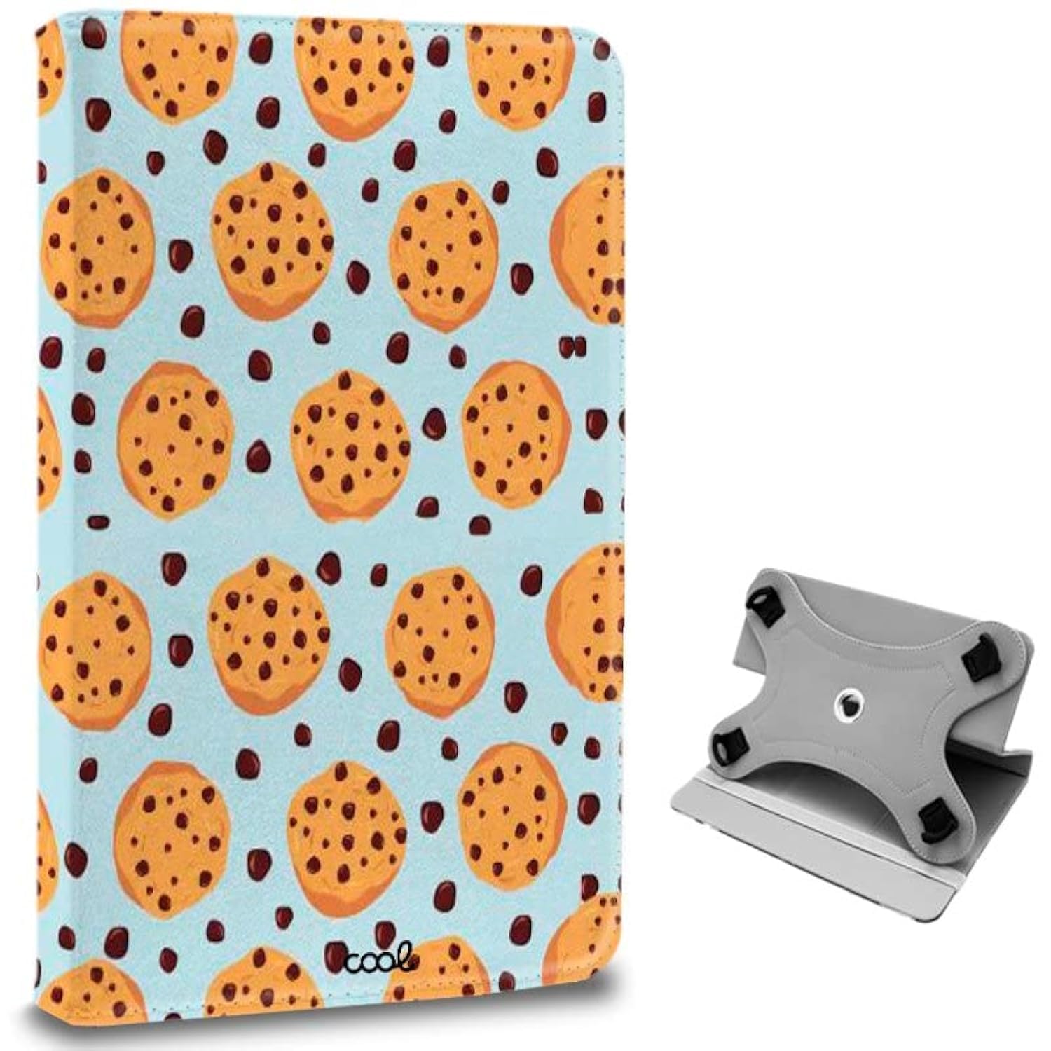Cool Ebook/Tablet Case 9.7-10.3 inches (24.7-26.5 cm) Rotating Cookies (Panoramic)