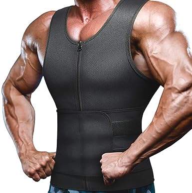 men's exercise sweat vest