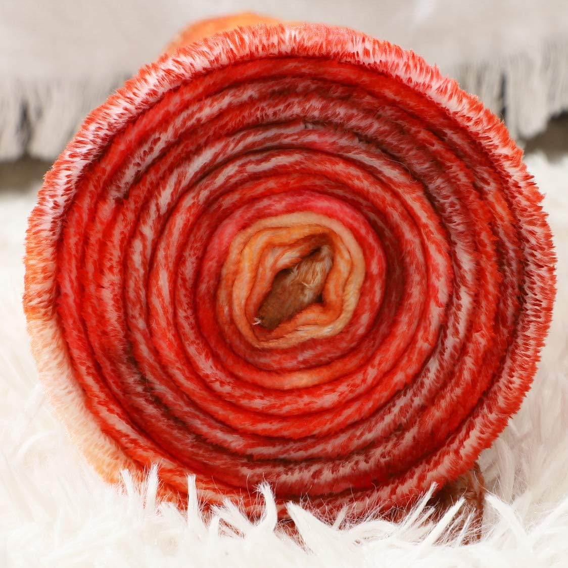 CASOFU Burritos Blanket, Giant Flour Tortilla Throw Blanket, Novelty Tortilla Blanket for Your Family, 285 GSM Soft and Comfortable Flannel Taco Blanket for Adults. (71 inches): Kitchen & Dining