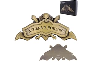 FaNaTtik Sea of Thieves - Limited Edition Athenas Fortune Ship Plaque Antique