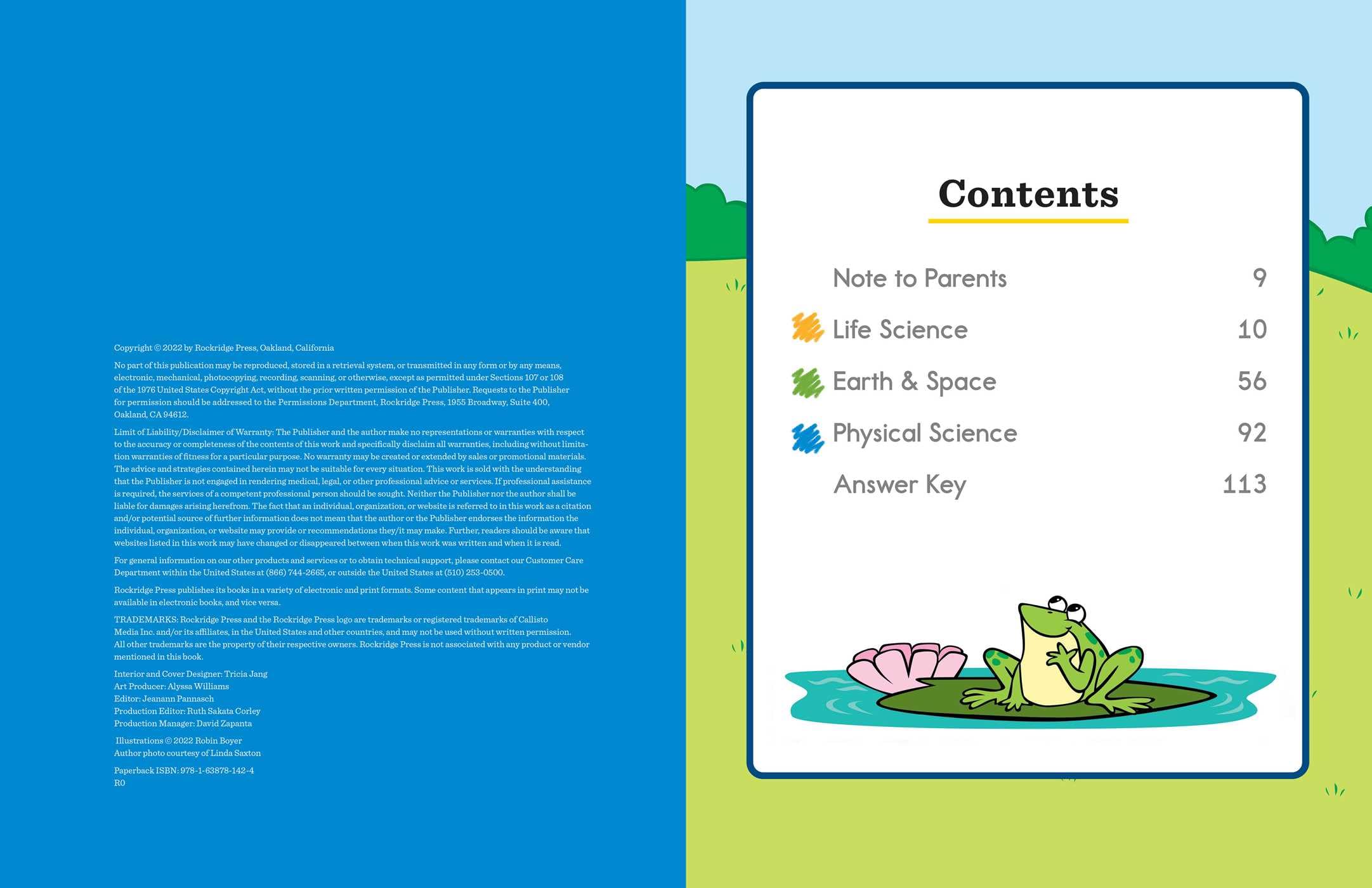 My Kindergarten Science Workbook: 101 Games & Activities to Support Kindergarten Science Skills