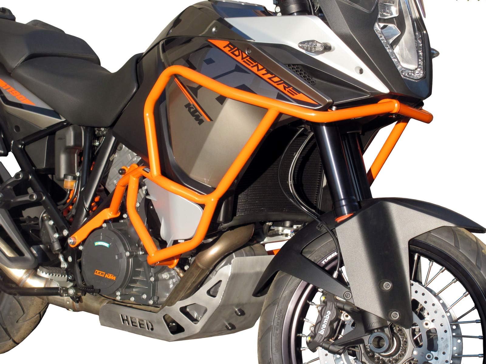 Crash bars HEED for 1190 Adventure (2012-2016) and 1050 Adventure (2015-2016) - orange