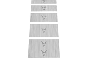 Korantek 23 Gauge Stainless Steel Pin Nails, Headless Pinner Nails (3/8",3/5",4/5",1",1-3/16") assorted 5 sizes for Molding C