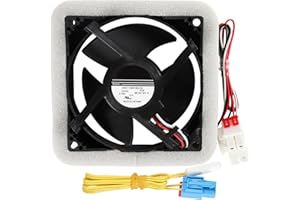 SMTIME DA81-06013A DA31-00287A Refrigerator Evaporator Fan Motor Compatible with Samsung U92C12MS1B3-52 No Noise Fan Motor RF28HMEDBSR/AA RF28HFEDTSR/AA RF26HFENDSL/AA RF263BEAESR/AA RF28HDEDPWW/AA