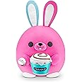 ZURU Snackles (Cinnabon Bunny Super Sized 14 inch Plush by ZURU, Ultra Soft Plush, Collectible Plush with Real Licensed Brands, Stuffed Animal