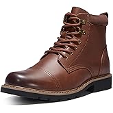 TruVeld Mens Boots Casual Ankle Boots Casual Zipper Boots for Men Mens Zip Boots With Side Zipper Botas Para Hombre