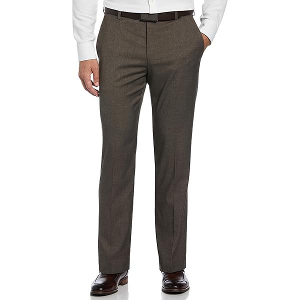 savane men's pleated stretch crosshatch dress pant Savane Men's Pleated Stretch Crosshatch Dress Pant, Artichoke, 44W / 32L: Buy Online at Best Price in UAE