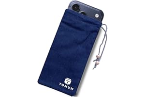 TOMUM EMF Shield Sleeve for Cell Phone - EMF Protection Smartphone Pouch - Anti EMP Bag - Signal Blocking Case for Radiation EMP 5G RFID Blue
