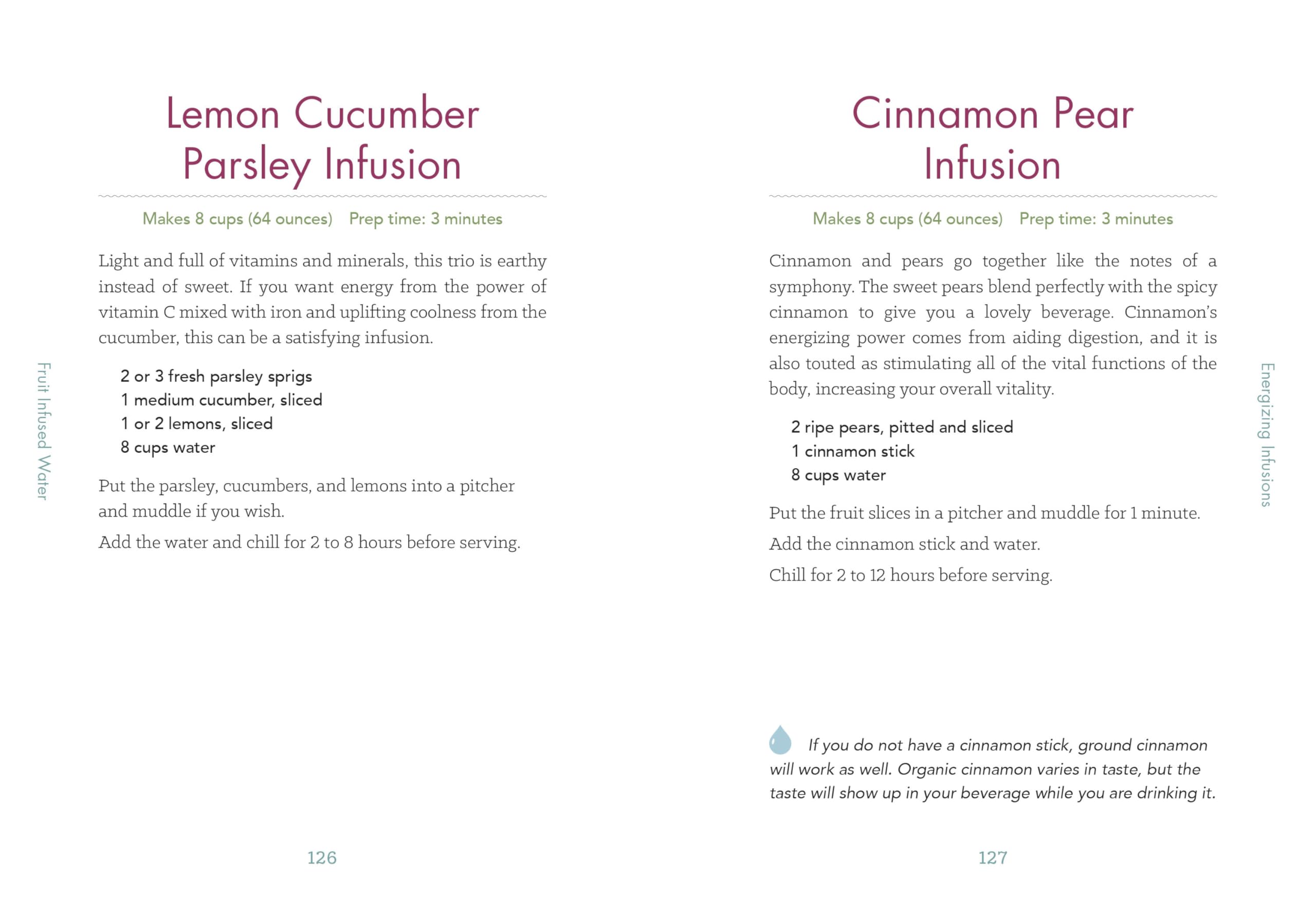 Fruit Infused Water: 98 Delicious Recipes for Your Fruit Infuser Water Pitcher