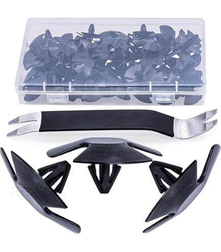 GOOACC Motorhauben Clips 100 Stück - Passend Für Jeep Dodge Chrysler