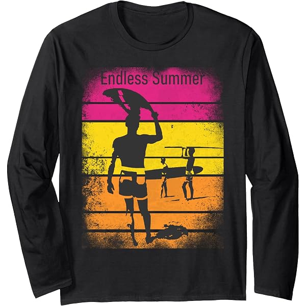 Amazon.com: Malibu Shirts Endless Summer Long Sleeve T-Shirt