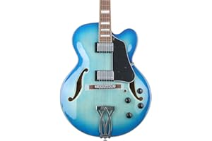 Ibanez Artcore AF75 Hollowbody - Jet Blue Burst