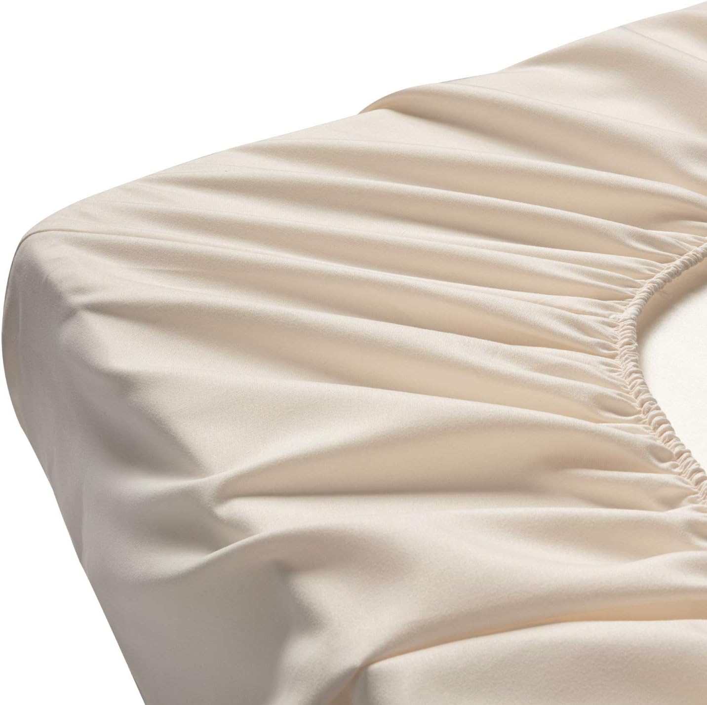 Bedsure Bed Sheet Set - Beige Tan Taupe Cream Ivory Bed Sheets Queen - Soft Brushed Microfiber, Wrinkle Resistant Bedding Set - 1 Fitted Sheet, 1 Flat Sheet, 2 Pillowcases (Queen, Beige): Home & Kitchen