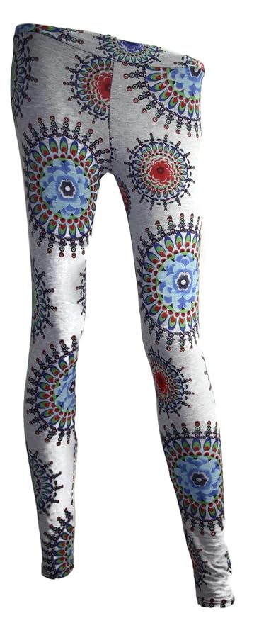 Cosey Leggings Bedruckte Bunte Damen Leggings (Einh Produktbild-Vorschau 2
