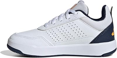 Sapatos unissex niños Tensaur Sport 3.0 Kids, FTWR Branco/Dourado Universitário/Marinho Universitário, 31 EU