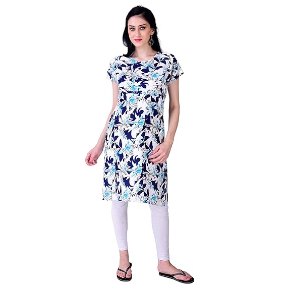 Women Feeding/Maternity Wear Kurti (Feed-39-Multicolor)