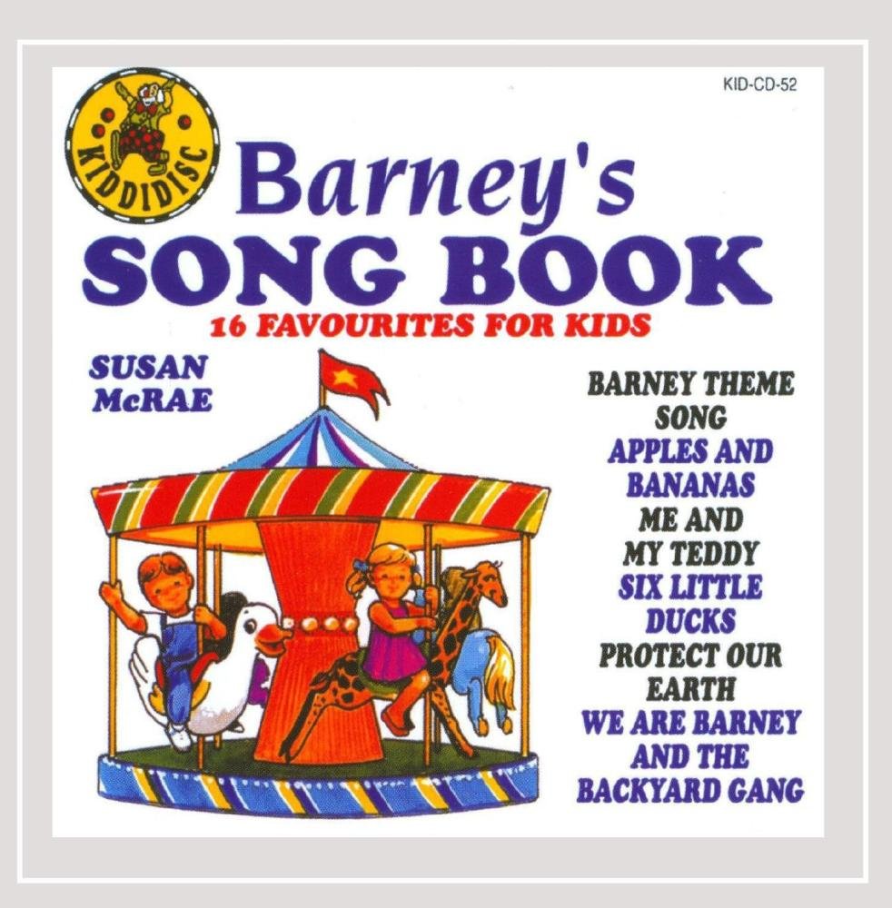 Susan Mcrae Barney S Song Book 16 Favourites For Kids Amazon