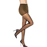 Hanes Leg Boost Women's Support Tights for Cellulite Smoothing and All-Day Wear, Shaper Panty, Sheer Toe