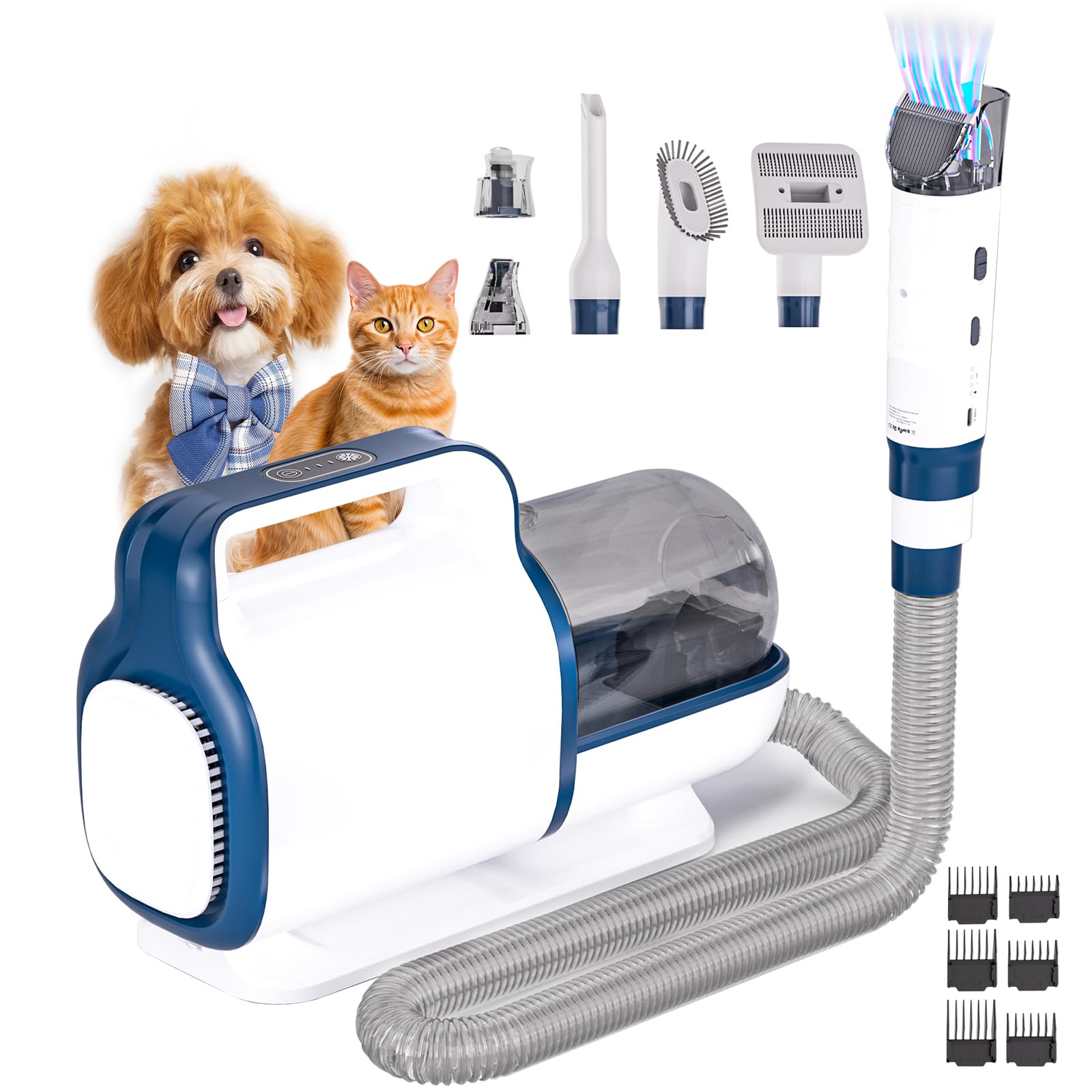 Oneisall - 4 in 1 Pet Grooming Vacuum,12000Pa Adjustable ... - Best Buy