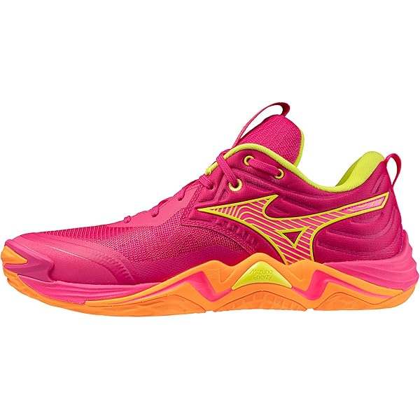 Amazon.com | Mizuno Womens Wave Momentum Pro Volleyball Shoe, Pink