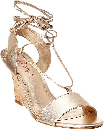 lilly pulitzer gold shoes
