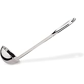 All-Clad Specialty Stainless Steel Kitchen Gadgets Large Soup Ladle Kitchen Tools, Kitchen Hacks Silver
