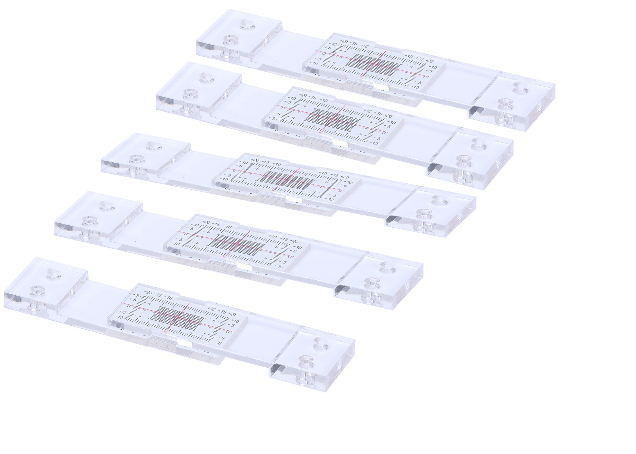 Crack Monitoring Record, 5pcs Corner Tell-Tale Monitor, Tell-Tale Crack Monitor for the Standard, Crack Measure and Record Instrument
