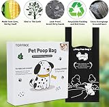 Topfree Poo Bags 300 Extra Thick Dog Waste Bags with Easy-Tie Handles view 3