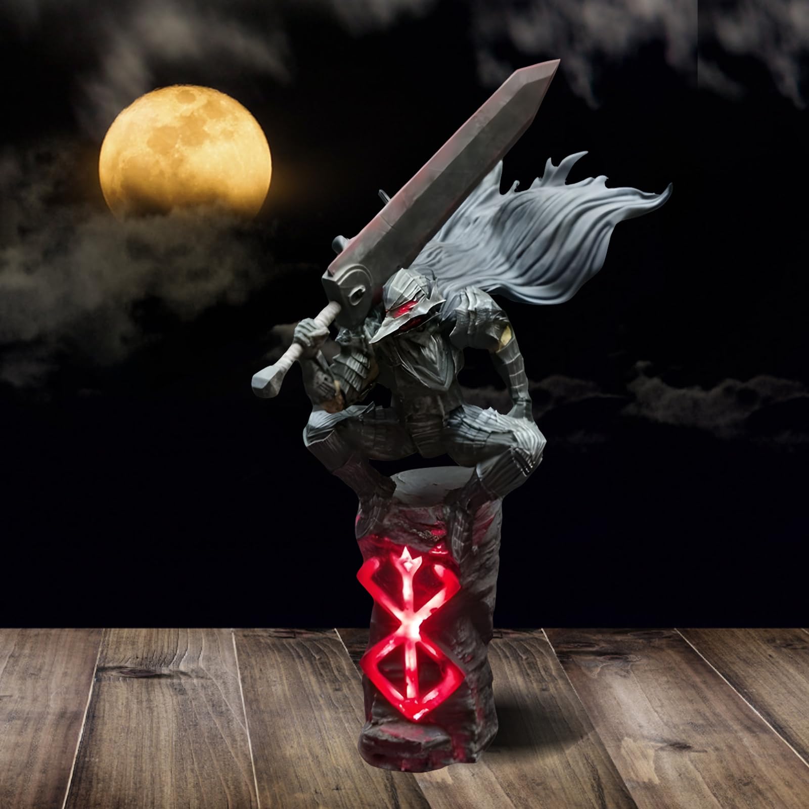Mua nezababycos LED Guts Berserk Figure Statue Anime Guts Berserk ...