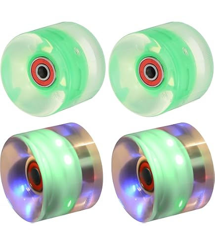 thumbnail image 2 of Atom Skates Outdoor Quad Roller Wheels 78A 2 of 14