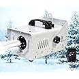 LANGXUN 800W Snow Machine with Manual & Wireless Remote Control, Fake Snow Maker Machine for Indoor & Outdoor, Adjustable Snowflake Amount for Christmas, Wedding Kids Party Stage Events