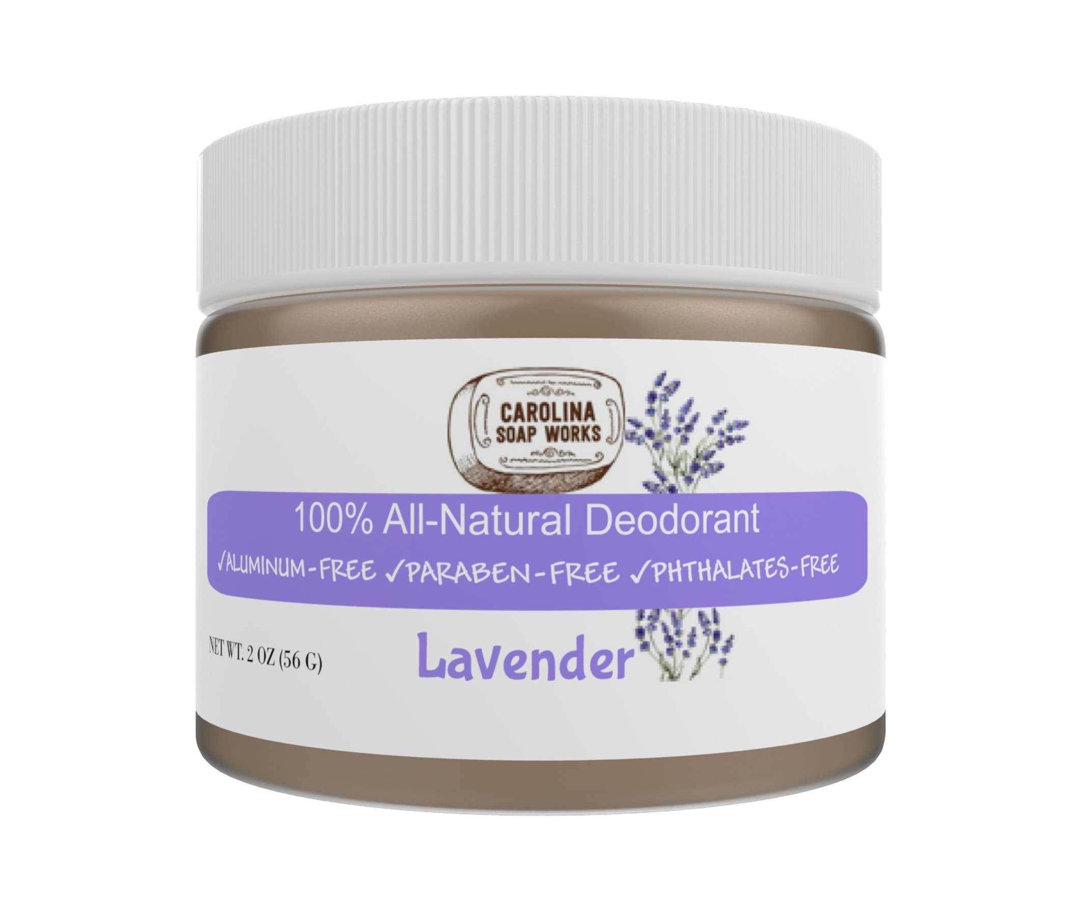 BEST All Natural Patchouli Deodorant, by Carolina Soap