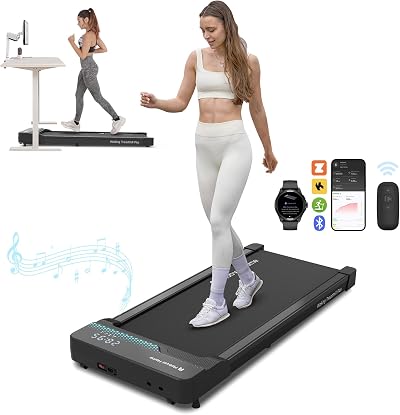 Mobvoi Walking Pad 2-in-1 Under Desk Treadmill AI Coaching 6 KMH