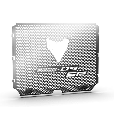 Yamaha MT-09 FZ-09 Radiator Side Cover - CNC Billet Aluminum Coolant Tank Guard (2014-2016)
