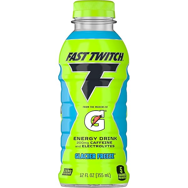 FAST TWITCH ENERGY DRINK FROM GATORADE, GLACIER FREEZE,...