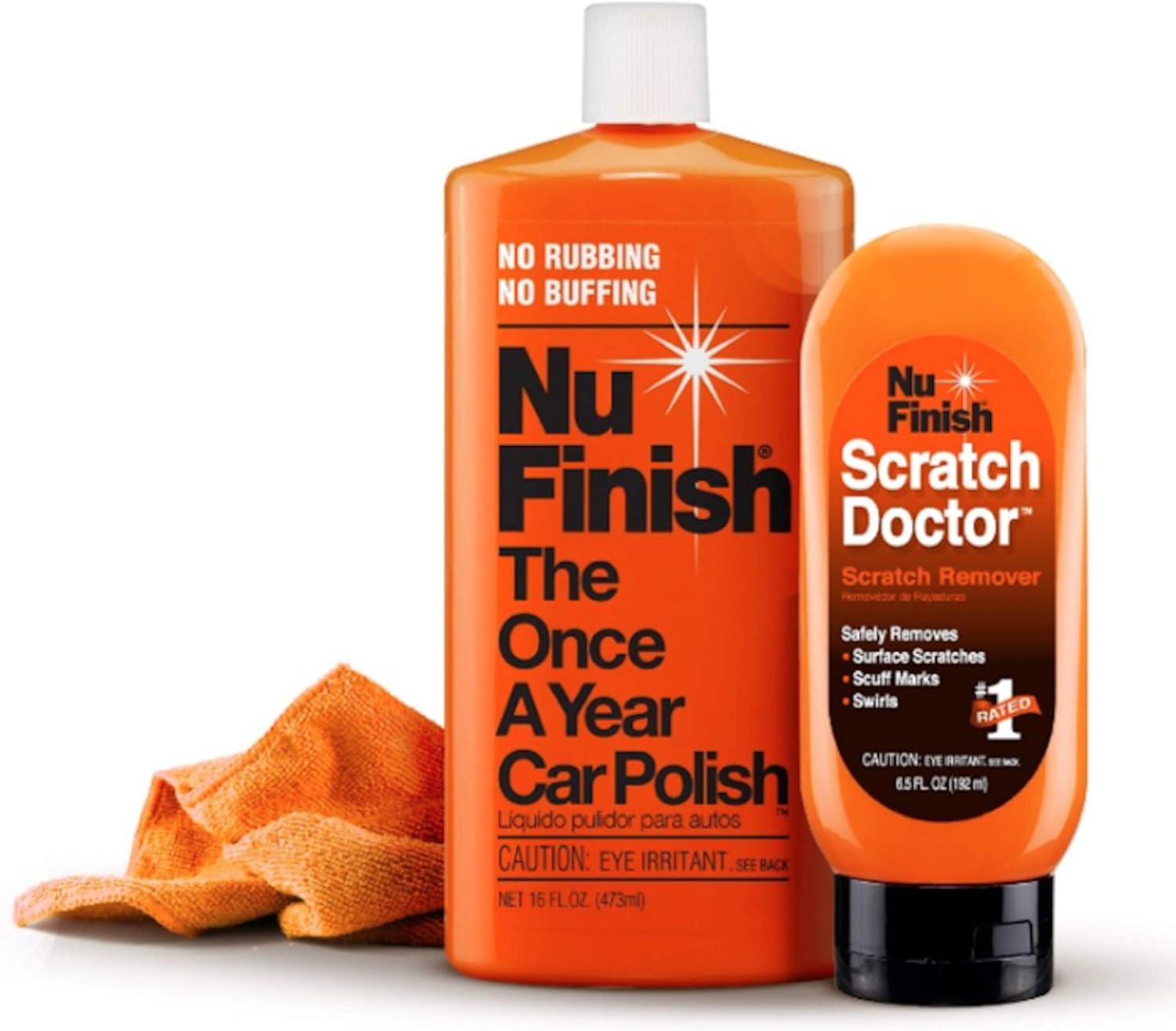 Nu Finish Polish and Scratch Remover, 4 Pack Automotive
