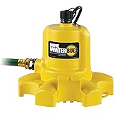 WAYNE WaterBUG 1/6 HP 1350 GPH Submersible Multi-Flo Technology-Water Removal and Transfer Pump, No Size, Yellow