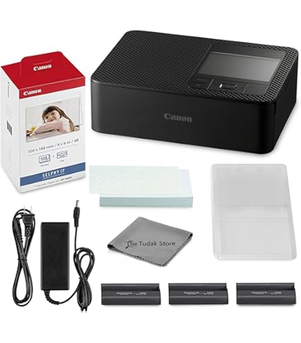 Amazon.com : Canon SELPHY QX20 Compact Photo Printer (Dark Gray