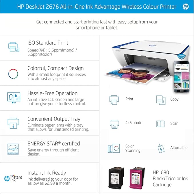 hp ink advantage 2676 cartridge