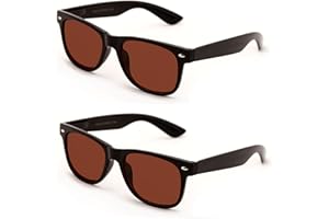 V.W.E.® Classic Outdoor Reading Sunglasses - Comfortable Stylish Simple Readers Magnification - Not Bifocal