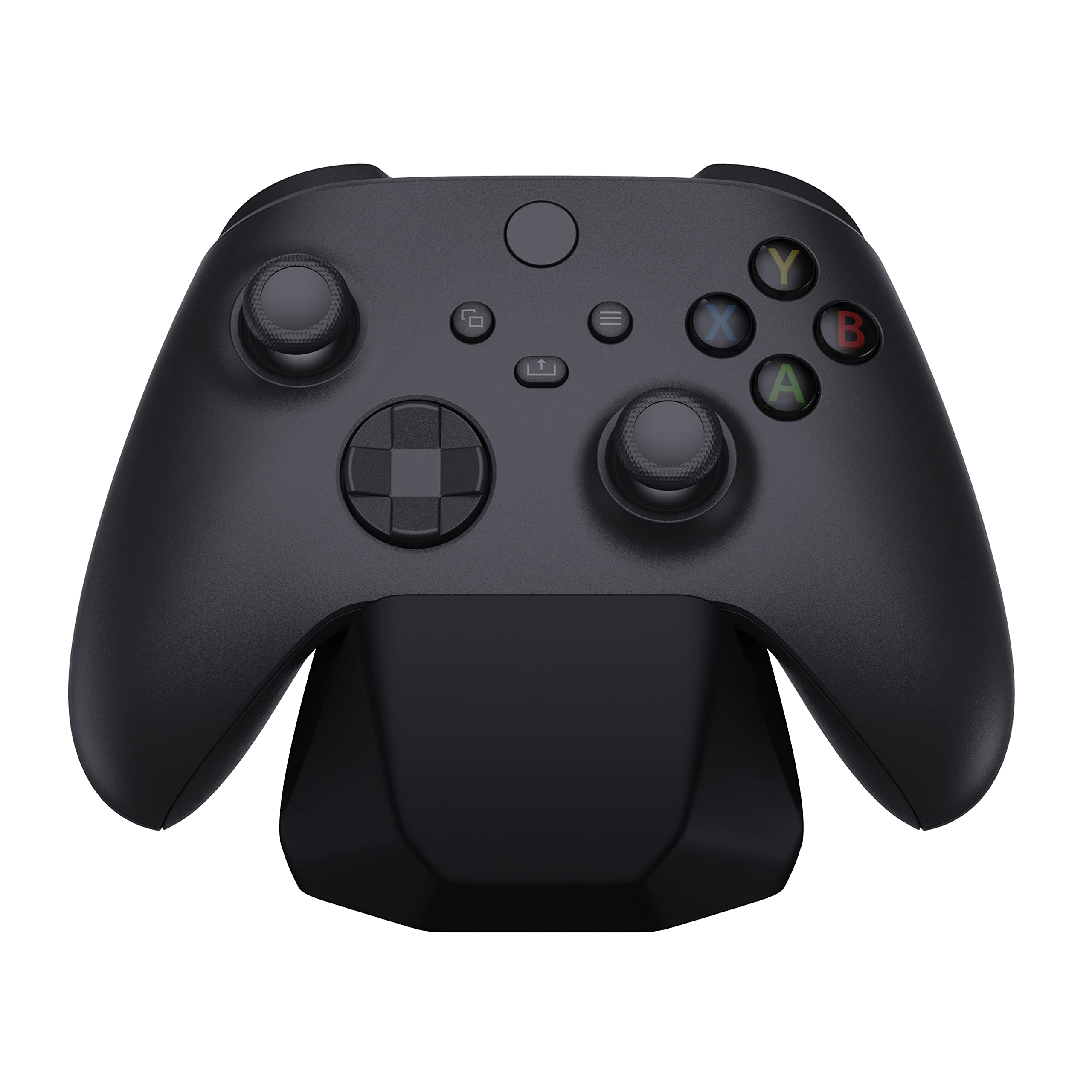 PlayVital Universal Game Controller Stand for Xbox Series X/S Controller, Gamepad Stand for PS5/4 Controller, Display Stand Holder for Switch Pro Controller – Solid Black
