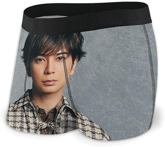 Amazon Arashi あらし 嵐 おおの さとし さくらい しょう あいば まさき にのみや かずなり まつもと じゅん 10 ボクサー パンツ メンズ下着 セクシーじ滑か柔かい 肌にやさしい乾弾性 高通気性ファッションブリーフ ローライズアンダーウェア ボクサーブリーフ