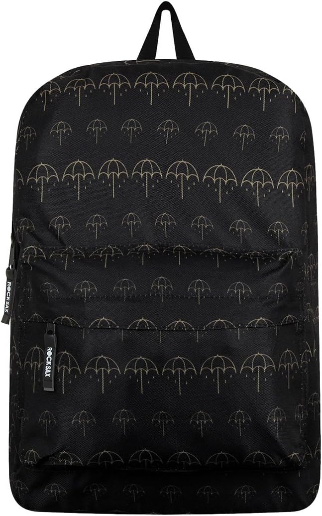 RockSax Bring Me The Horizon Gold Umbrella Print Backpack
