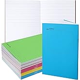 Geyee Blank Books for Kids to Write Stories Colorful Lined Blank Notebooks for Kids Blank Paperback Books for Journaling Sketching Writing Drawing Arts Crafts 5.5 x 8.3 Inch 24 Pages 6 Color(36 Pcs)