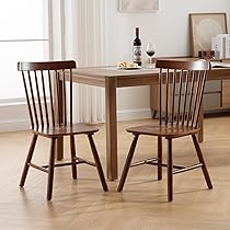 Amazon.com: Janoray Windsor Dining Chairs Set of 2
