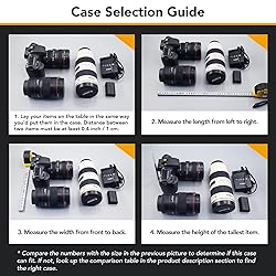 Lykus HC-6030 Large Waterproof Hard Case with