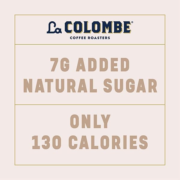 LA COLOMBE COFFEE, DOUBLE DRAFT LATTE, 11 FL OZ CANS (PACK OF 12), COFFEEHOUSE QUALITY COLD BREW, SPECIALTY GRADE COFFEE BEANS, READY-TO-DRINK ON-THE-GO