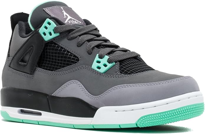 jordan retro 4 green and white