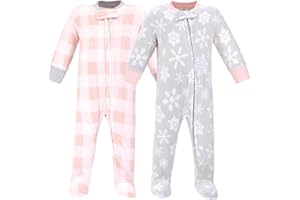 Hudson Baby Unisex Baby Fleece Sleep and Play