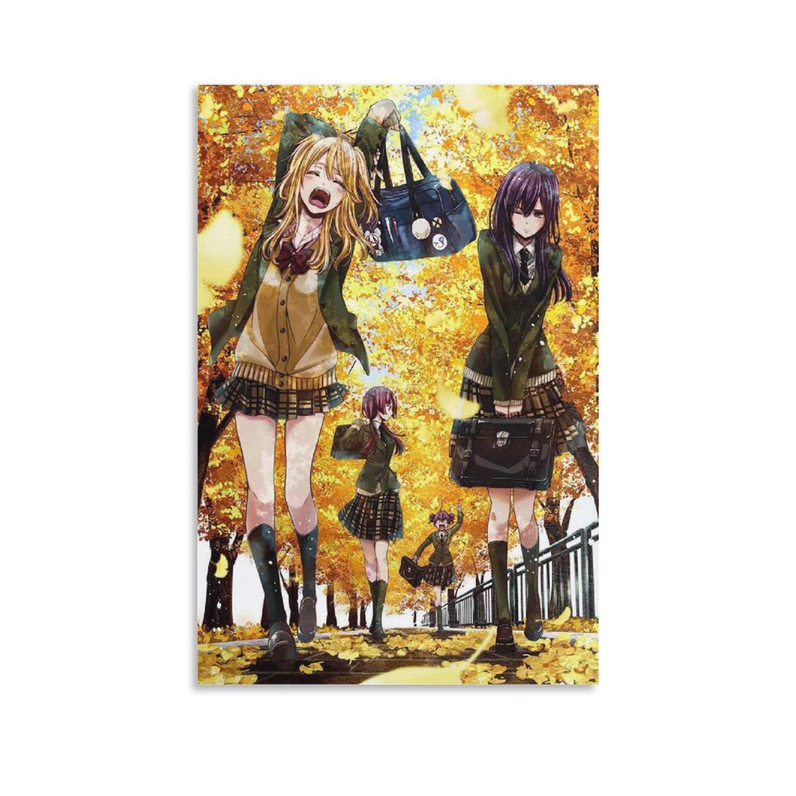 CLIENTEE Anime Citrus Manga Art Poster Canvas Art Poster and Wall Art Picture Print Modern Family Be